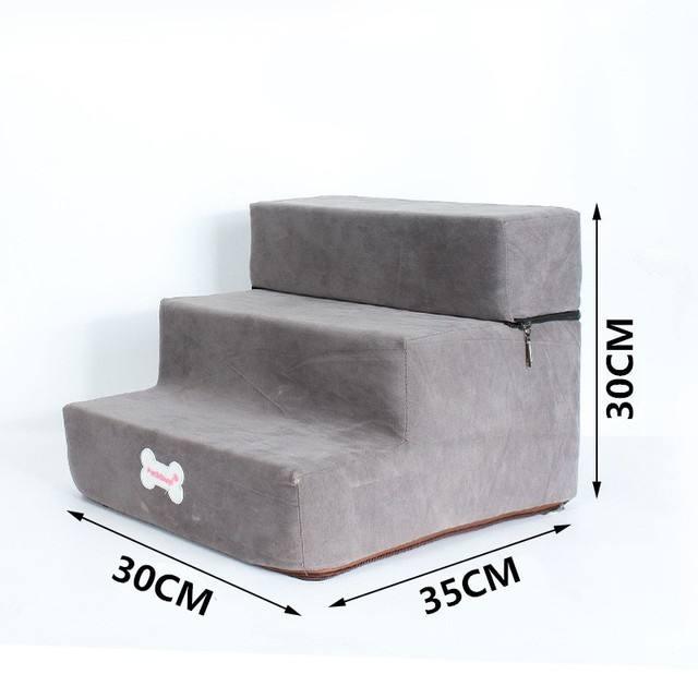 Dog Stairs Pet Climbing Ladder Sponge Steps Small Dogs Teddy On The Sofa Bed Climbing Ladder