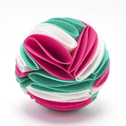 Second Generation Sniffing Pad Dog Sniff Ball Toy Dog Snuffle Ball Pet Foldable Sniff Ball