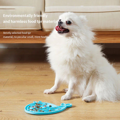 Pet slow food bowl feeder licking mat slow food bowl cat bowl dog basin pet bowl dog bowl pet licking mat