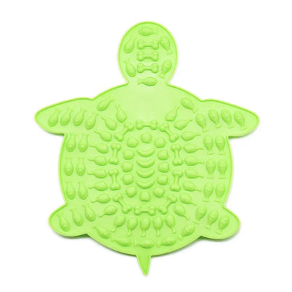 Silicone Pet Mat Dog Licking Mat Pet Padding Golden Fishing Dog Licking Tray Pet Slow Food Mat Licking Mat Pet Bowl Dog Bowl
