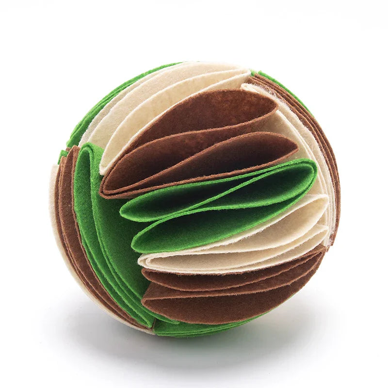 Second Generation Sniffing Pad Dog Sniff Ball Toy Dog Snuffle Ball Pet Foldable Sniff Ball