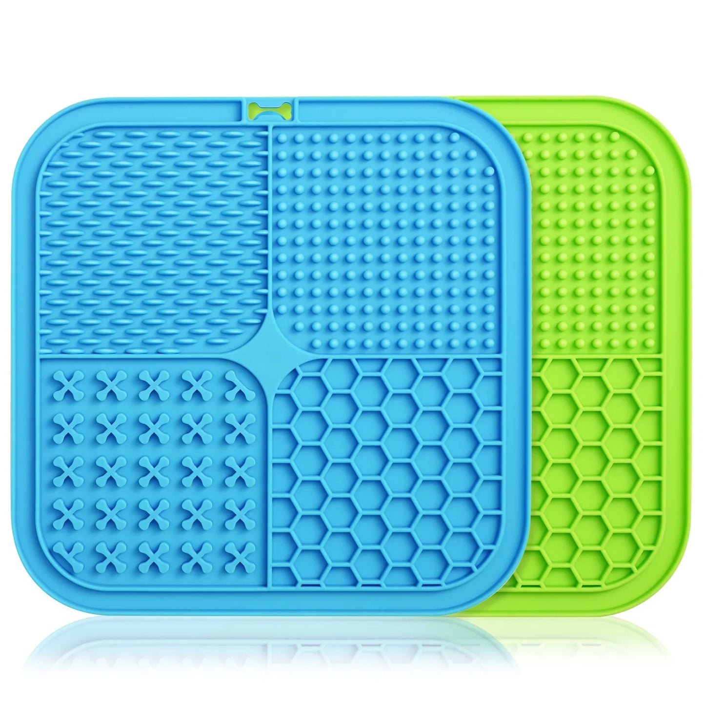 Pet Licking Pad New Pet Food Utensils Dog Slow Food Pad Placemat Sucker Slow Food Pad Dog Licking Pad