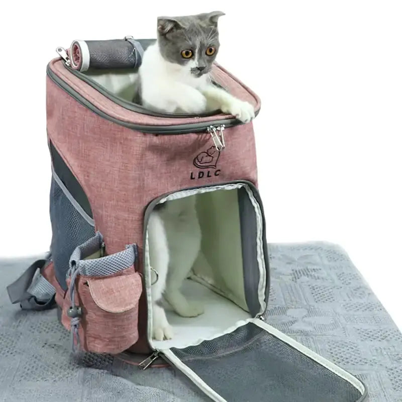 Compact Pet Travel Tote for Small Animals BabyFour