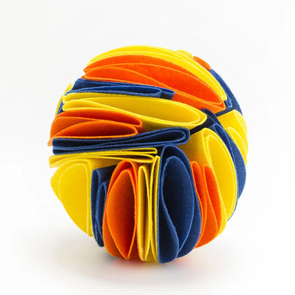 Second Generation Sniffing Pad Dog Sniff Ball Toy Dog Snuffle Ball Pet Foldable Sniff Ball