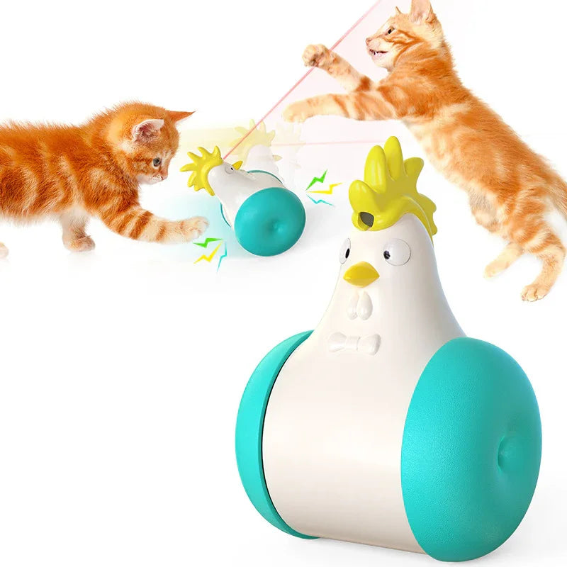 Pet Supplies Electric Sound Infrared Tumbler Laser Funny Cat Stick Toy