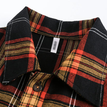 plaid shirt