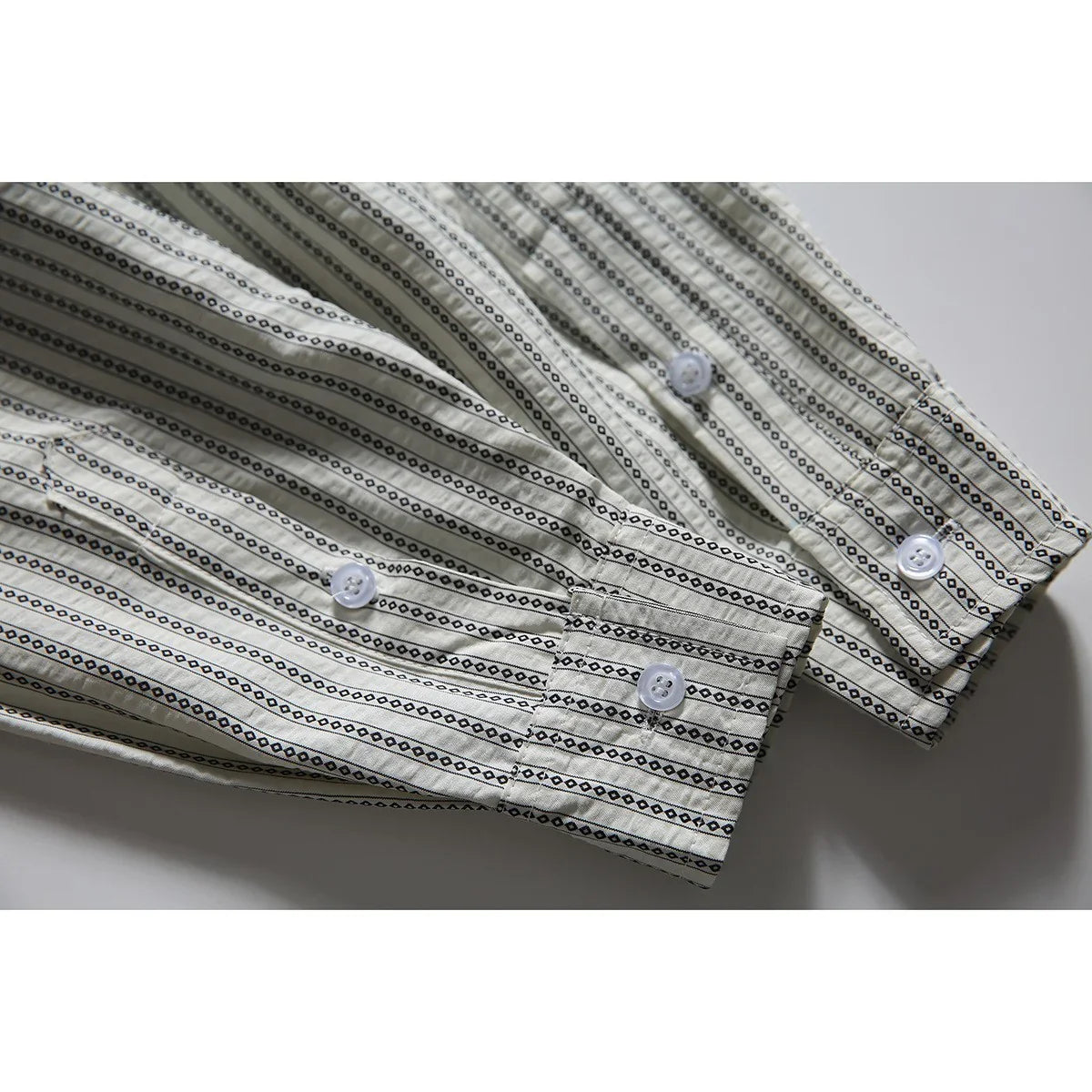 Long Sleeve Shirt Stripe Shirt Men