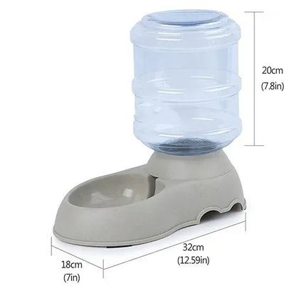 Water Feeder Water Feeder Large Canine Drinking Bottle Automatic Water Storage Food Visible Large Capacity Water Feeder