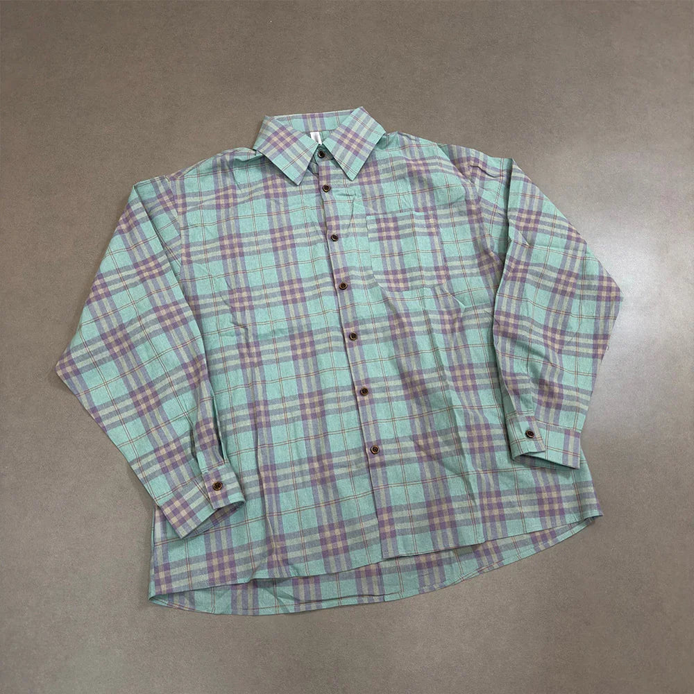 plaid shirt