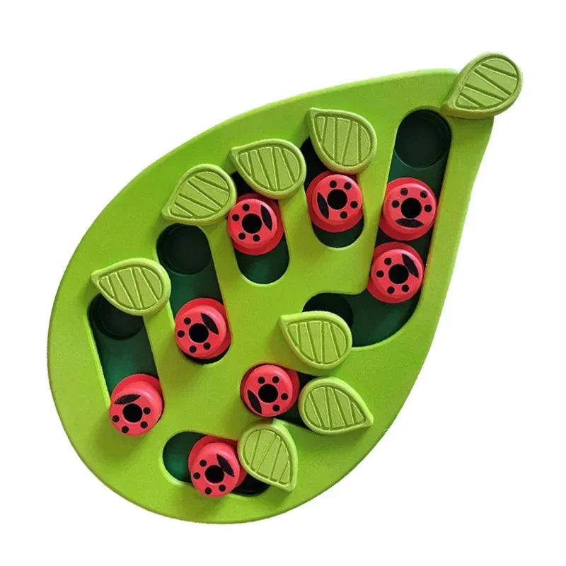 Cross-Border Pet Bowl Cat Slow Feeding Bowl Pet Educational Tool For Cats Amazon Best Seller New Model Dog Bowl Plastic Material