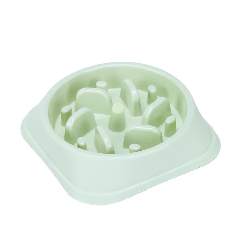 Pet Bowl Dog Bowl Pet Slow Food Bowl Anti Overturning Dog Slow Food Bowl Rice Bowl Dog Bowl Large Dog Slow Food Bowl Supplies