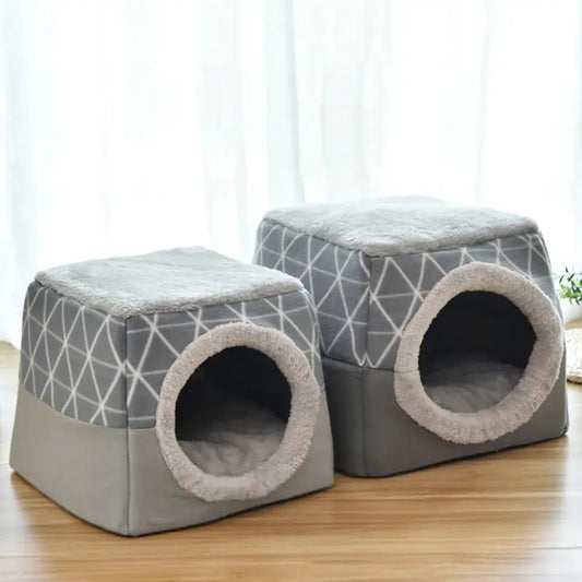 Plush Paws Pod - Dual Animal Bed BabyFour