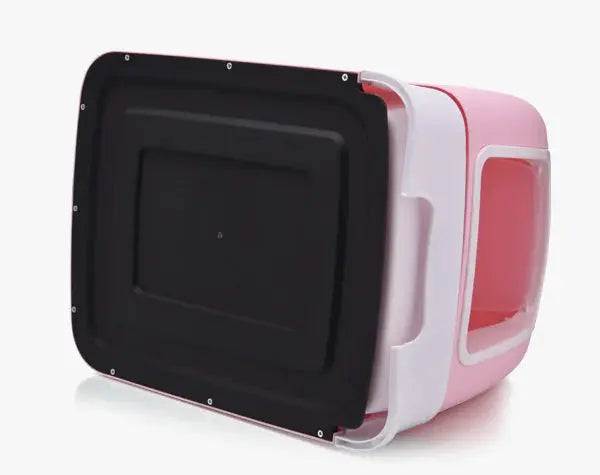 Deluxe Enclosed Cat Litter Box with Drawer BabyFour