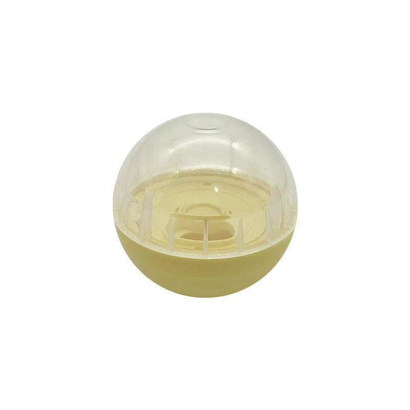 Pet Feeder Wobble Bowl Dog Food Dispensing Ball Chew-Resistant Intelligent Training Toy Cat and Dog Play Ball