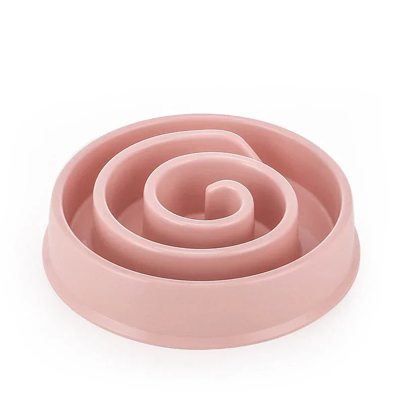 Slow Feeding Bowl for Dogs and Cats Anti-Slip and Anti-Choking Pet Feeder Pet Supplies