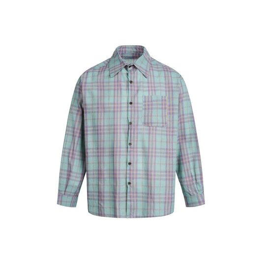 plaid shirt