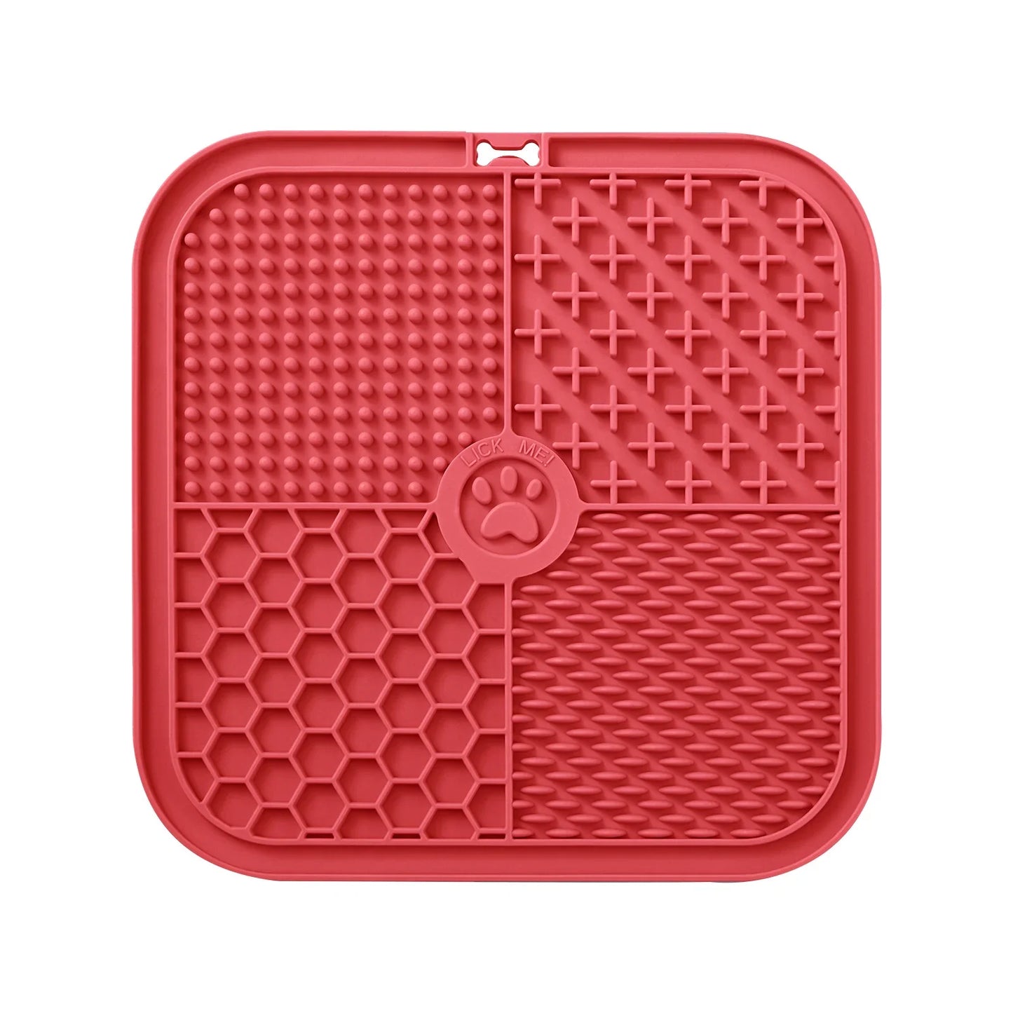 Pet Licking Pad New Pet Food Utensils Dog Slow Food Pad Placemat Sucker Slow Food Pad Dog Licking Pad