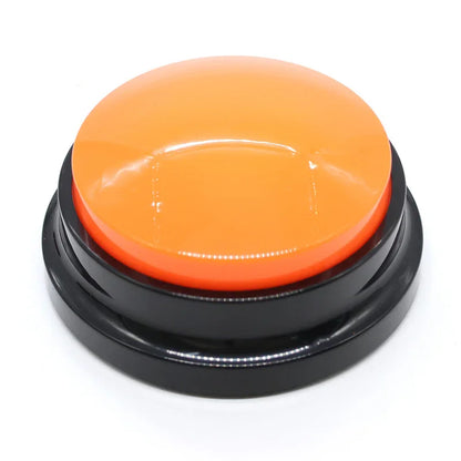 Dog Talking Button Pet Communication Key Sound Maker Cat Bell Toy Supplies Voice Recording Training Device