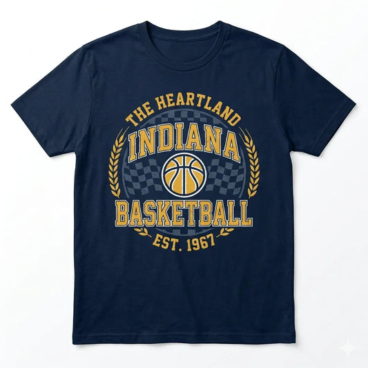 Indiana Basketball Classic City Pride Fan Apparel - T-Shirt, Tank Top, Long Sleeve, Sweatshirt, Hoodie