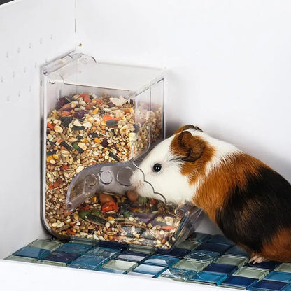 Hamster Rabbit Food Dispenser Feeder