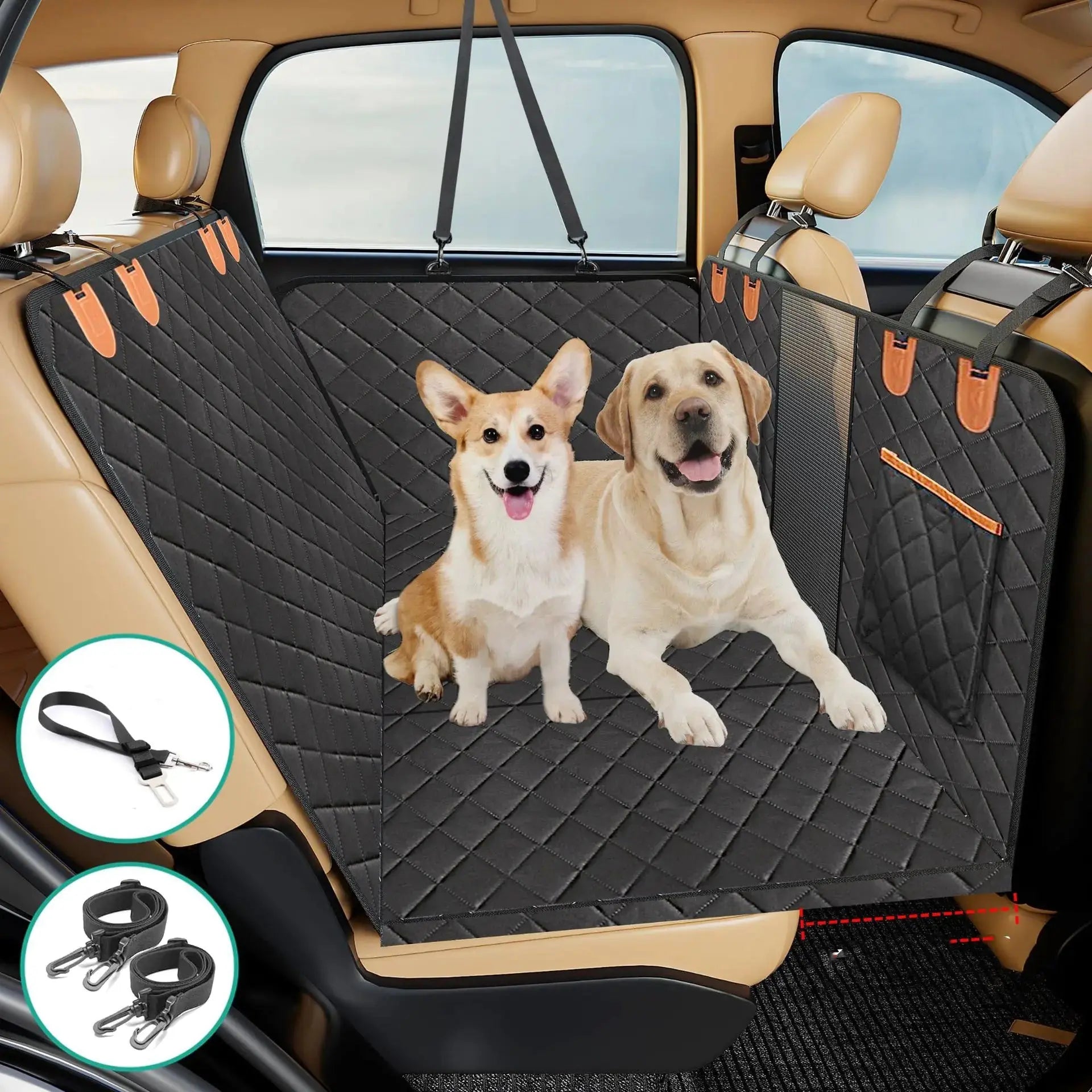 Heat Load Bearing Pet Pad for Car Seat Cover BabyFour