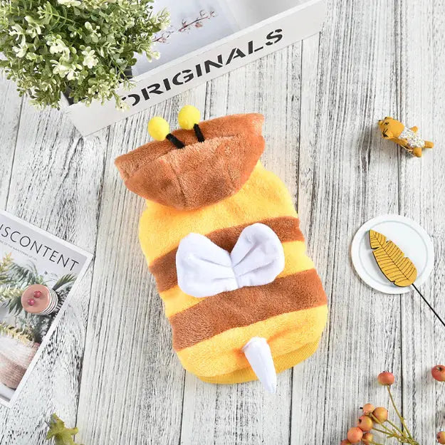 Honeycomb Bee Pet Jacket - Autumn/Winter BabyFour
