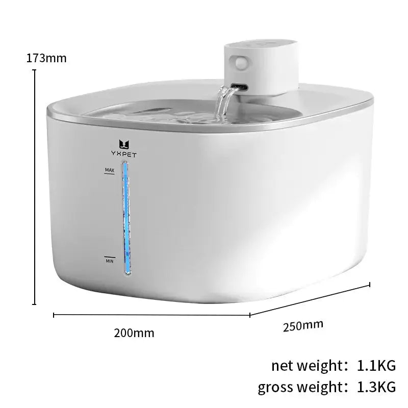 HydraPaws Stainless Steel Water Dispenser BabyFour