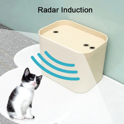 Automatic Electric Mute USB Cat Water Fountain Dog Pet Drinker Feeder Bowl with Filter Radar Induction Water Dispenser