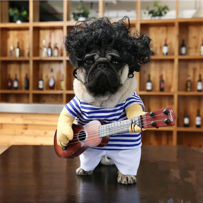 Rockstar Pooch Guitar Costume BabyFour