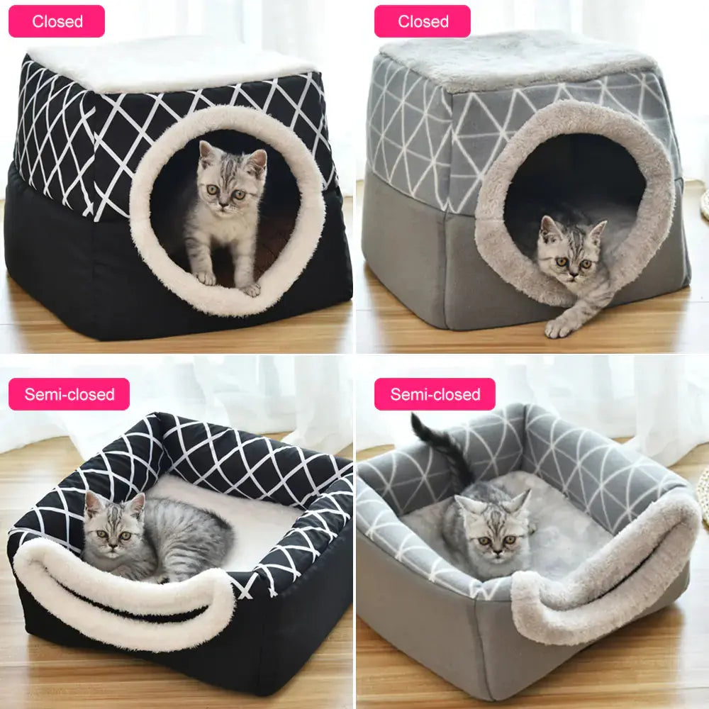 Plush Paws Pod - Dual Animal Bed BabyFour