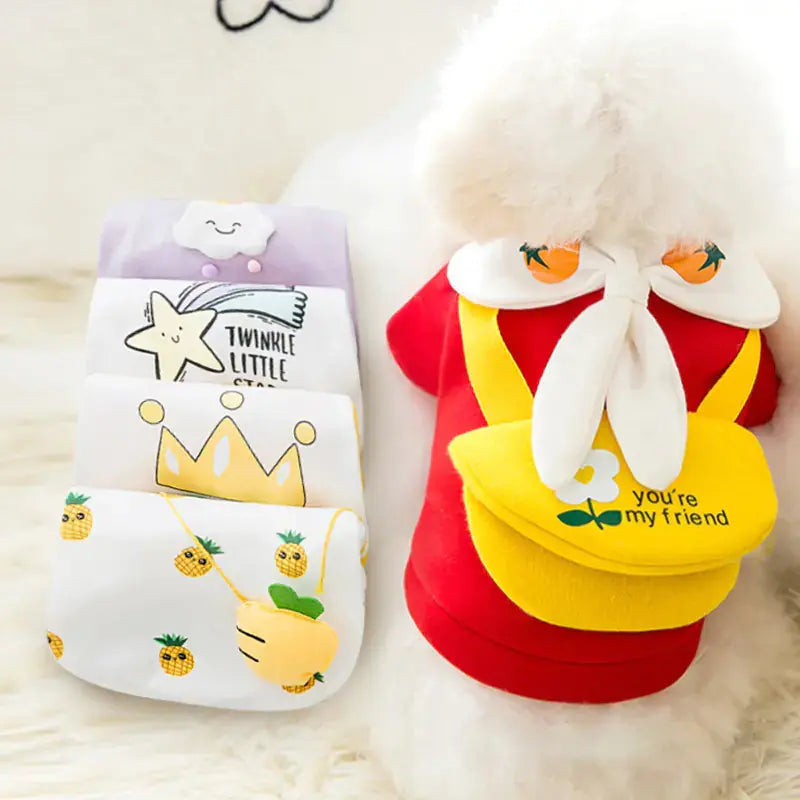 Adorable Cartoon Pet Sweaters BabyFour
