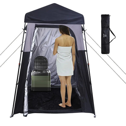 Nice C Camping Shower Tent Instant Pop Up Changing Tent Privacy Tent Outdoor Shower Enclosure Toilet Tent Oversize (1 Room)