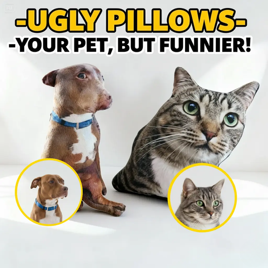 your Pet here custom pillows: the gift that keeps on giving laughs!
