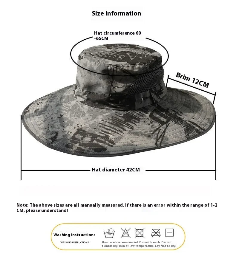 Solar Powered Cooling Fan Hat