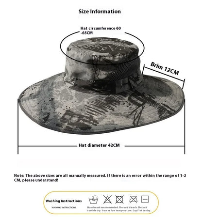 Solar Powered Cooling Fan Hat