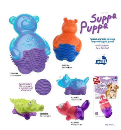 Puppy Fun Molar Noise Toys BabyFour