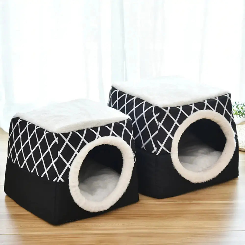 Plush Paws Pod - Dual Animal Bed BabyFour