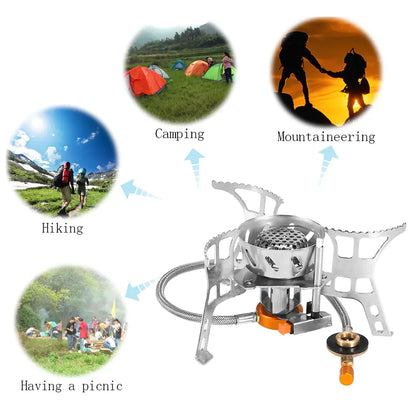 ZYZY Outdoor Windproof Camping Stove for Hiking