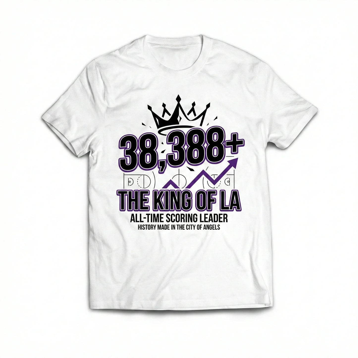 Los Angeles Basketball Fan Slogan Graphic Apparel - "Lake Show" Spirit Gear