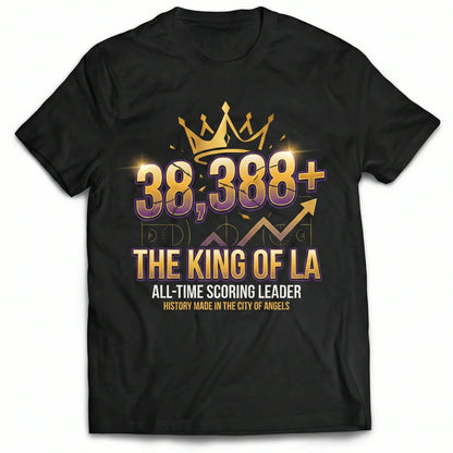 Los Angeles Basketball Fan Slogan Graphic Apparel - "Lake Show" Spirit Gear