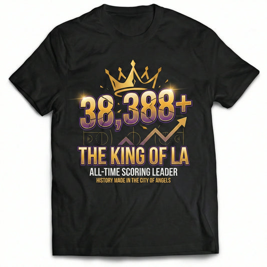 Los Angeles Basketball Fan Slogan Graphic Apparel - "Lake Show" Spirit Gear