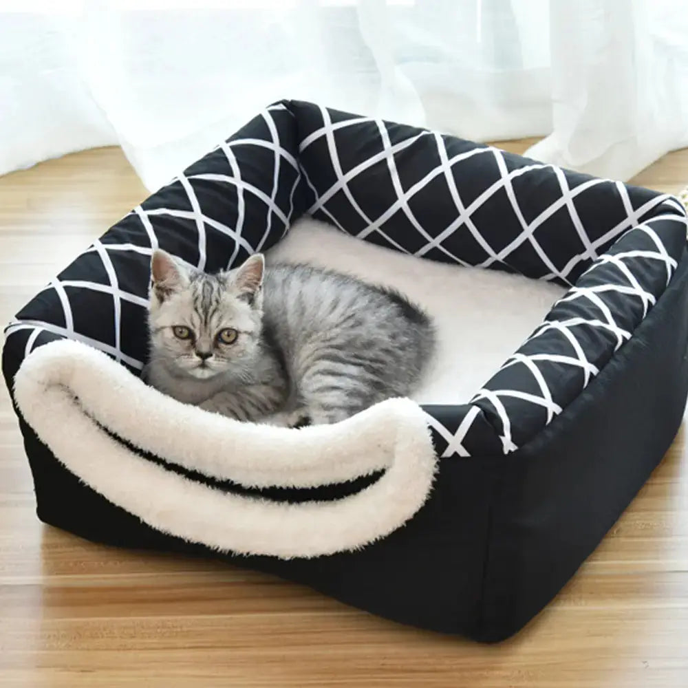 Plush Paws Pod - Dual Animal Bed BabyFour